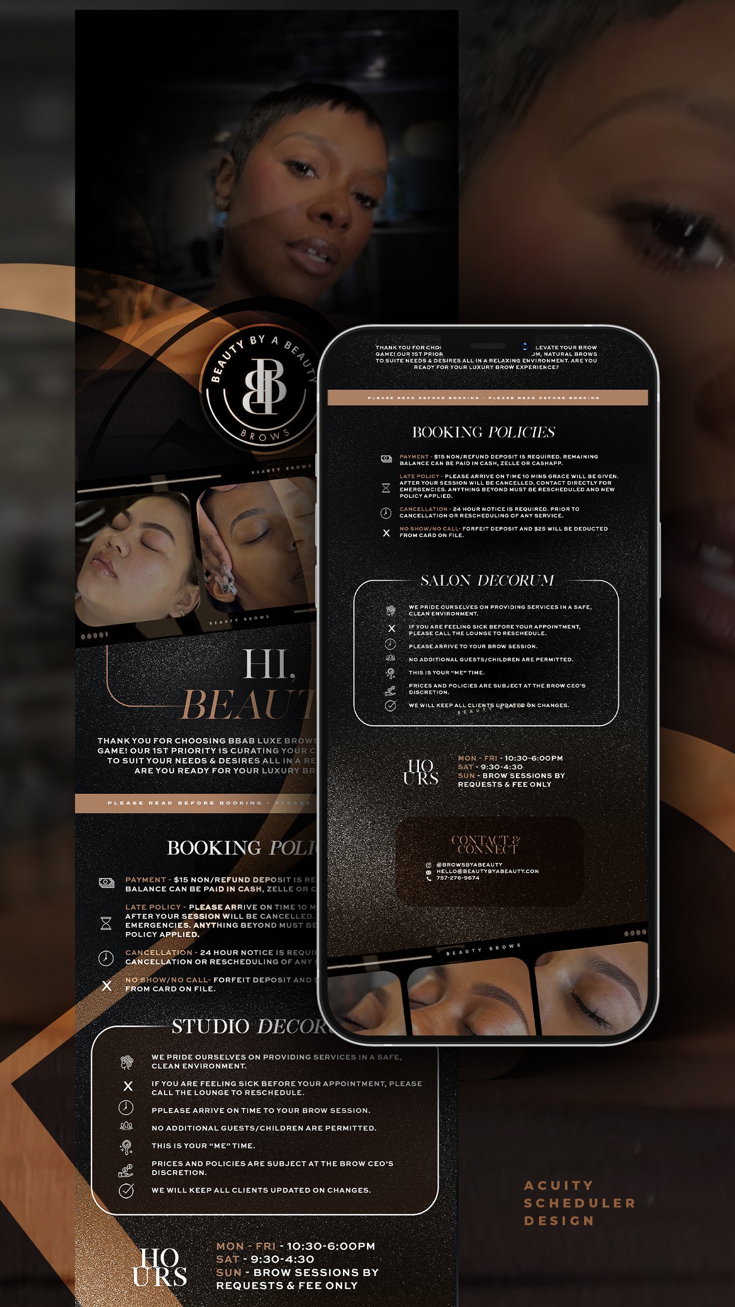 Custom Acuity Booking Scheduler