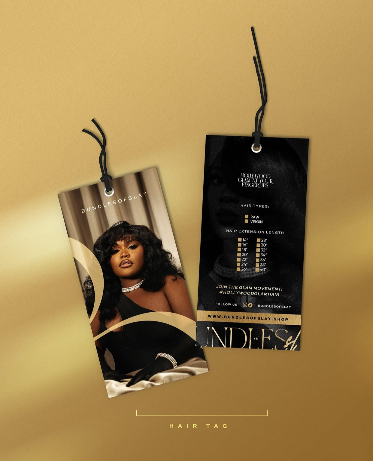 Hair Tag Design